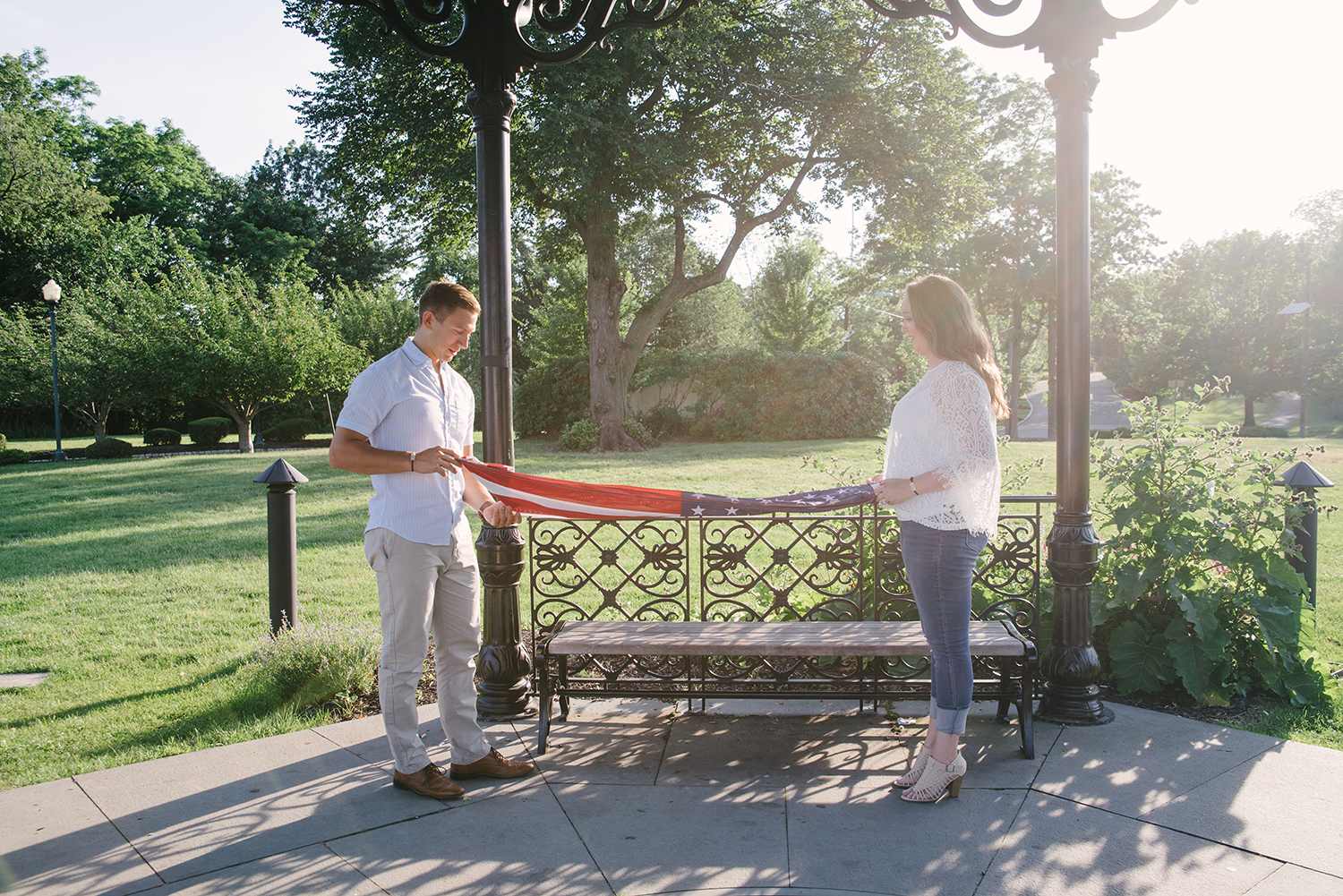 Evan+Meghan's Eagle Rock Reservation Engagement- Olivia Christina Photo