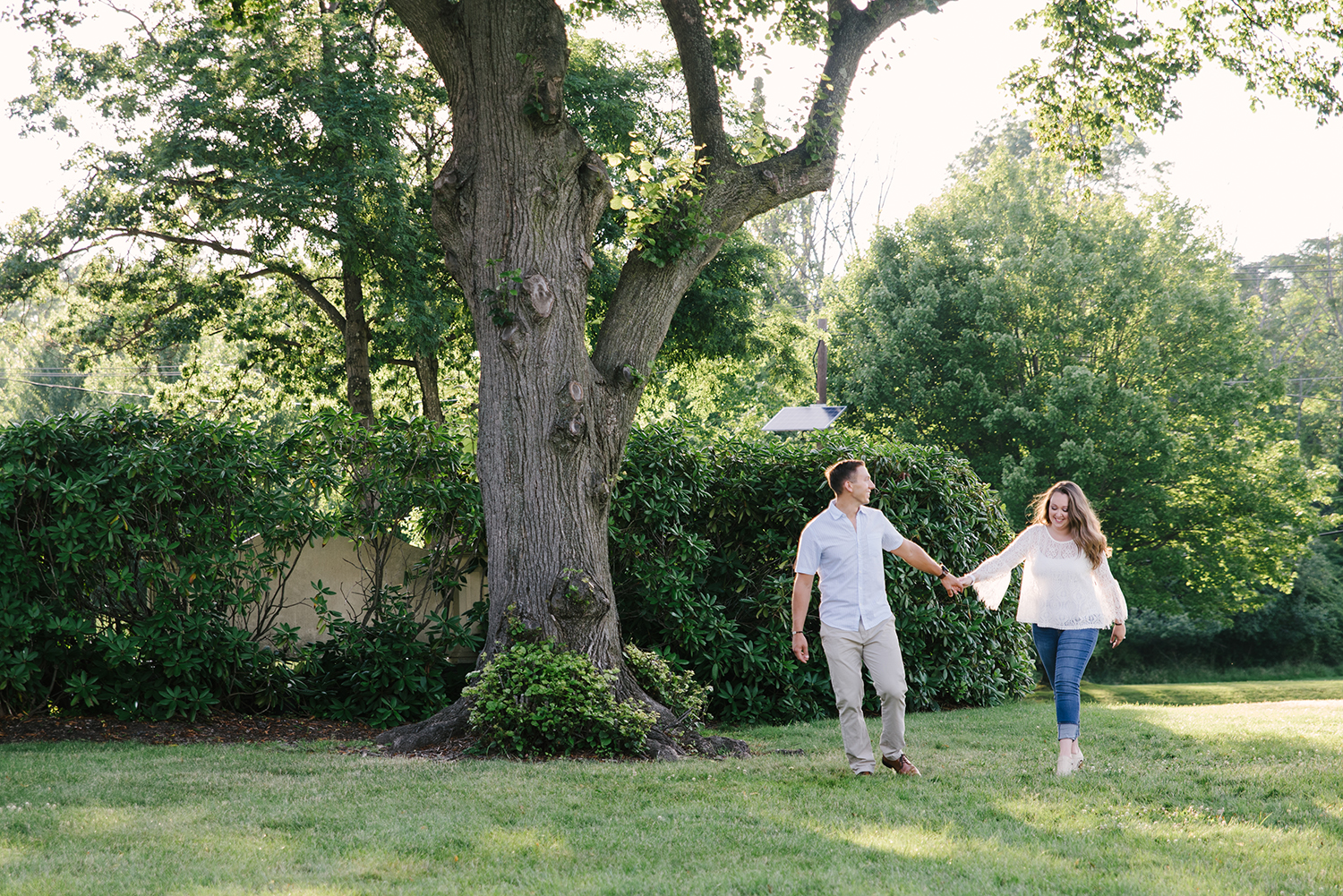 Evan+Meghan's Eagle Rock Reservation Engagement- Olivia Christina Photo