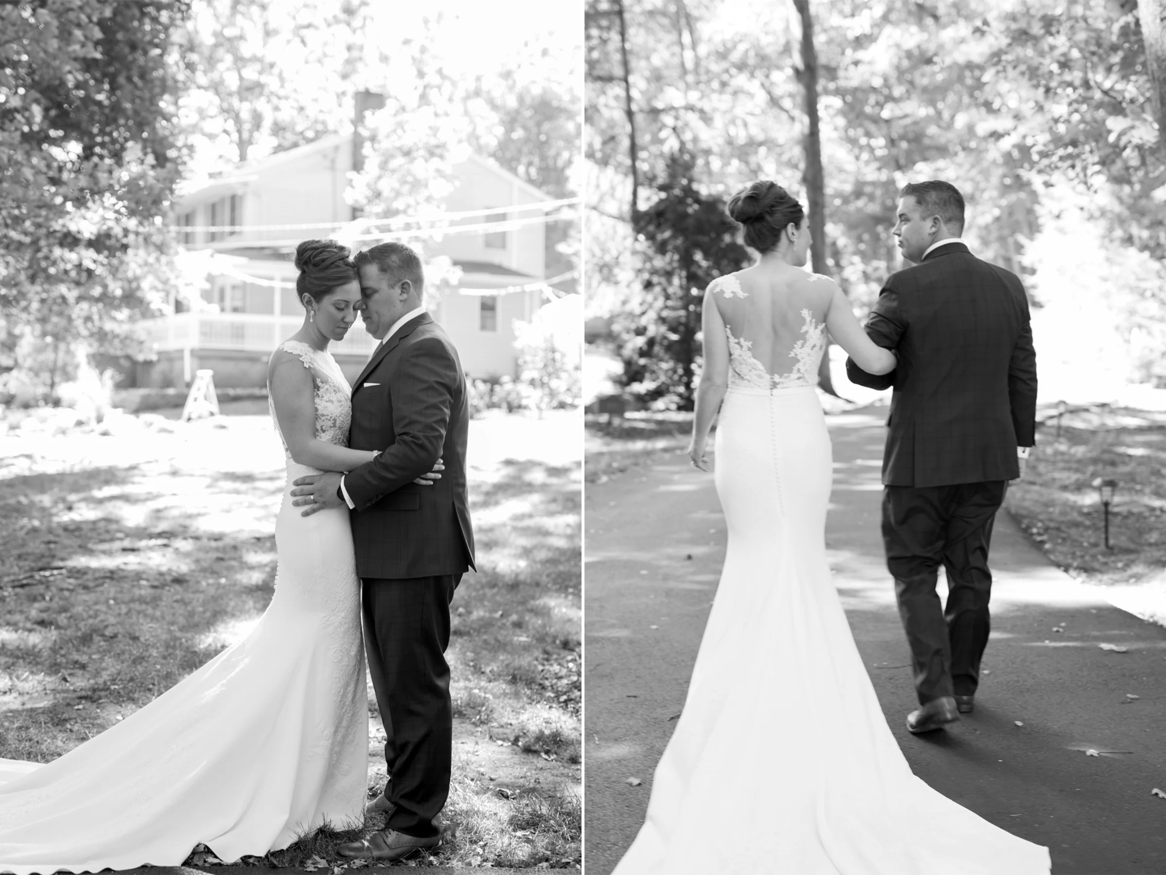 Lauren+AJ- Bride and Groom Portraits Black and White- DIY Backyard Wedding- New Jersey- Olivia Christina Photo.jpg