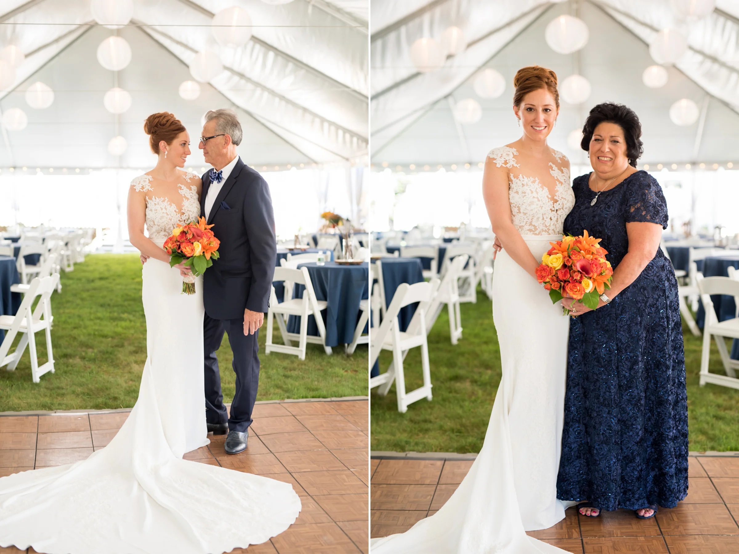 Lauren+AJ- Bride with Parents Family Portraits- DIY Backyard Wedding- New Jersey- Olivia Christina Photo.jpg