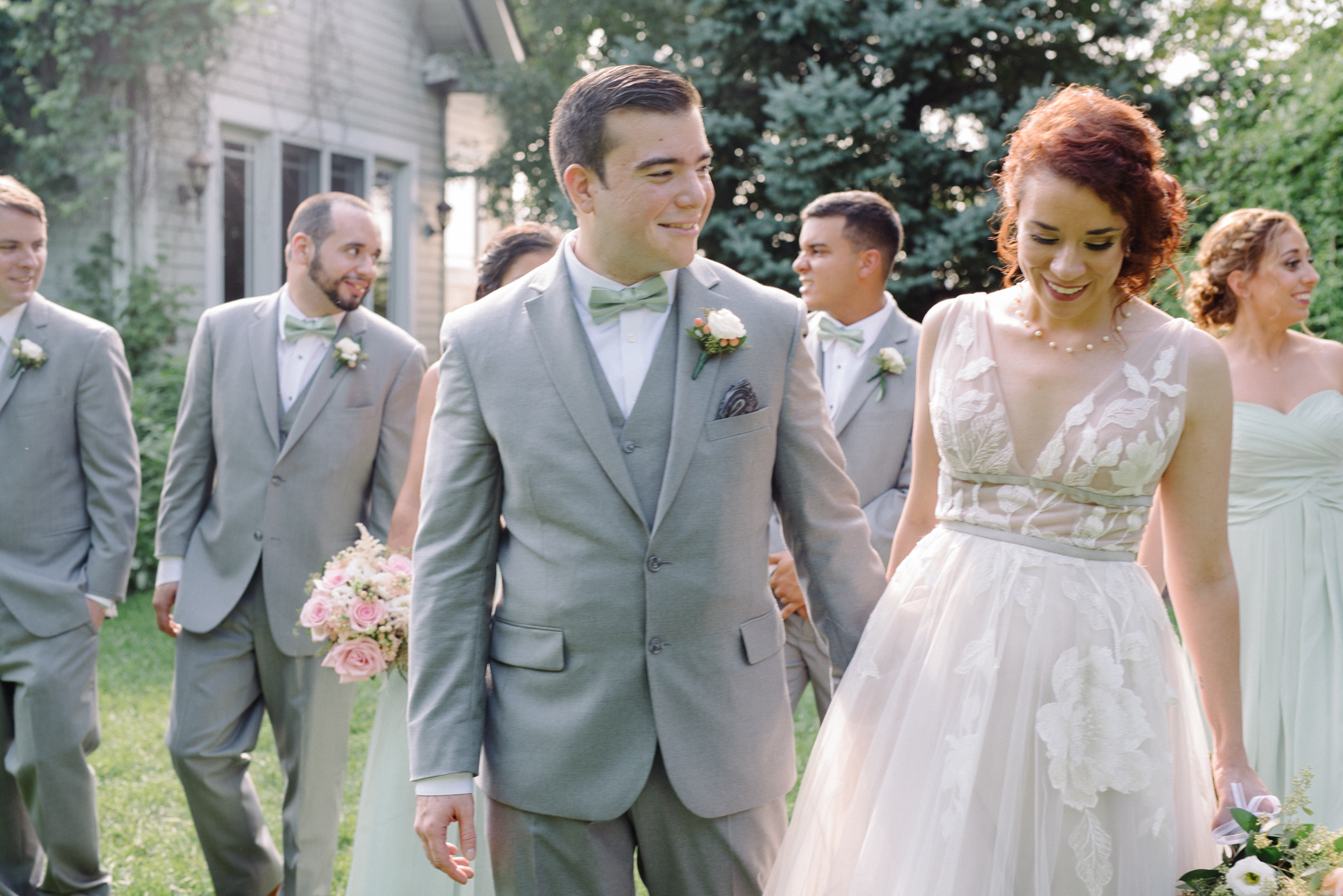 Feast at Round Hill- Hudson Valley Weddings- Kenny + Melissa- Bridal Party Portraits- Olivia Christina Photography.jpg