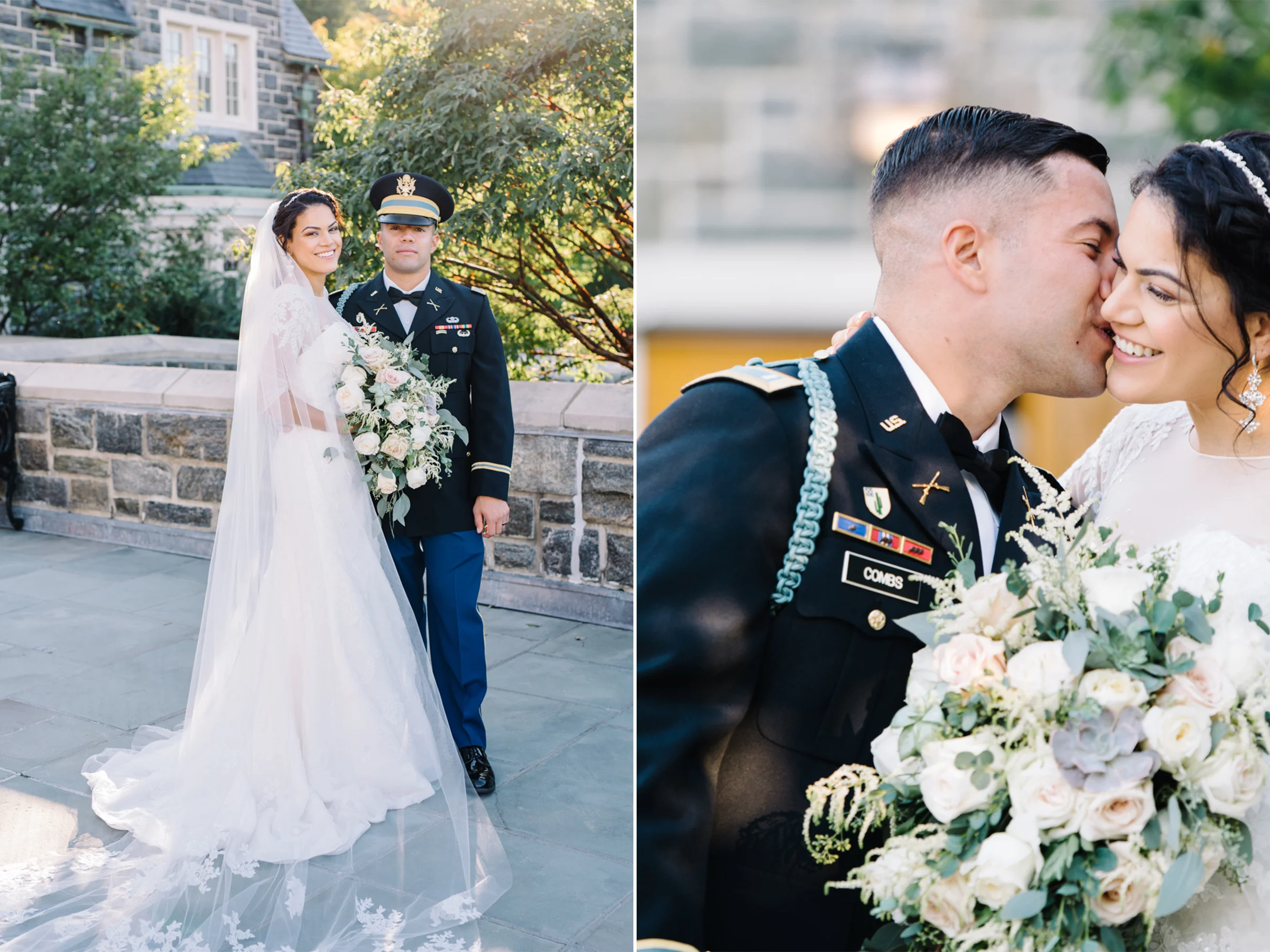Military Wedding- West Point Army Academy-Bride and Groom Portrait-Most Holy Trinity Church- Olivia Christina Photo.jpg