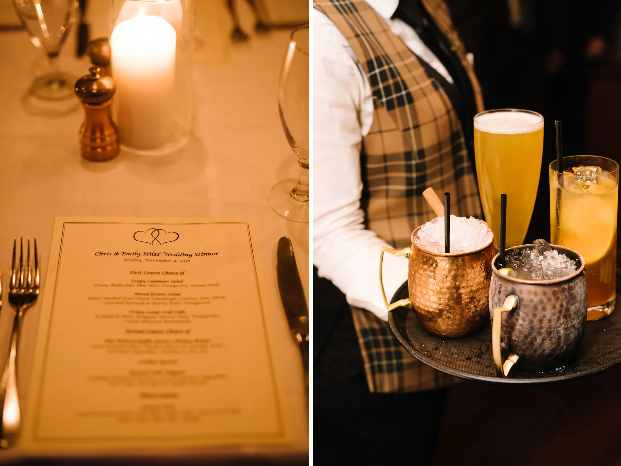 Emily and Chris- Intimate Restaurant Elopement- Tablescape Menus Drinks- Olivia Christina Photo.jpg