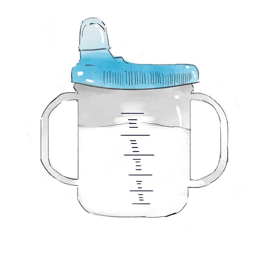 milk in feeder