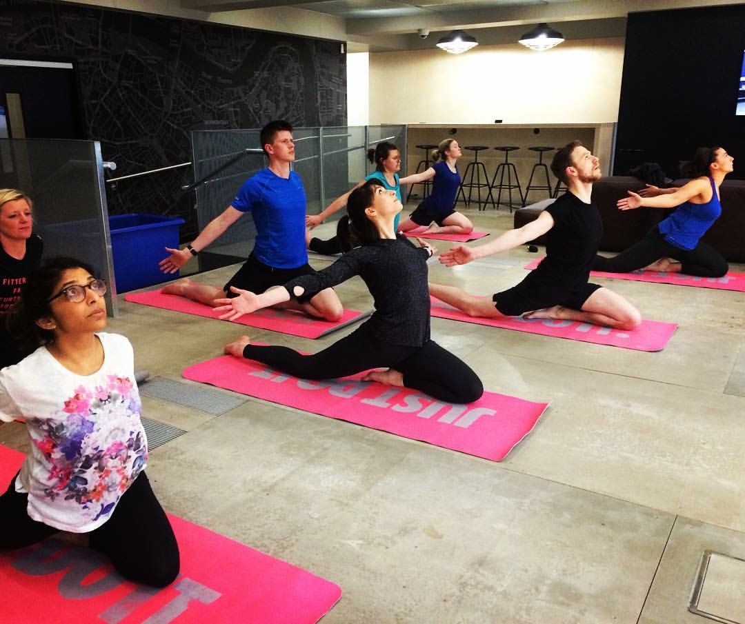 My weekly classes at Nike in Oxford Street and Hackney - they're a fab bunch and some of them have been practicing with me for over 2.5years now. Great to see a major brand embracing Yoga for employees! 