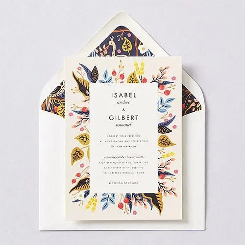 Egret Garden Wedding Invitation | Paper Source.jpg