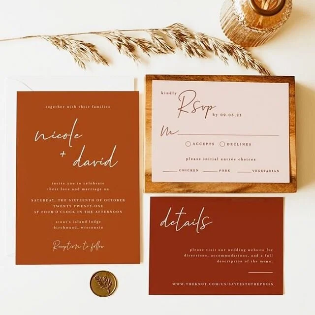 brand new samples are in! loving this set✨ 
#invitationdesigner #graphicdesigner #insta #designer #creative #typography #graphics #invitation #invitationdesign #elegant  #designinspiration #savethedate #wedding2021  #brand #wedding #bride #love #wedd