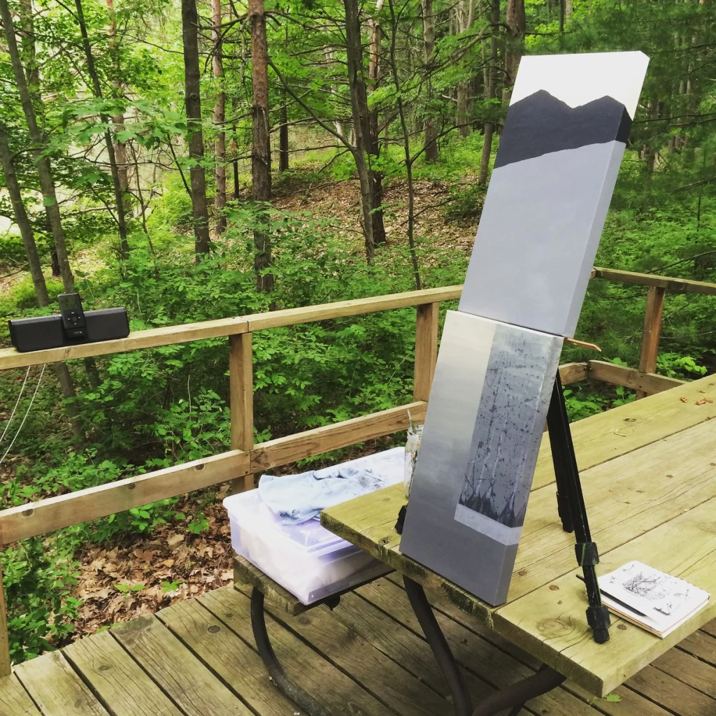 MOBILE STUDIO IN THE WOODS | GRAND HAVEN, MI