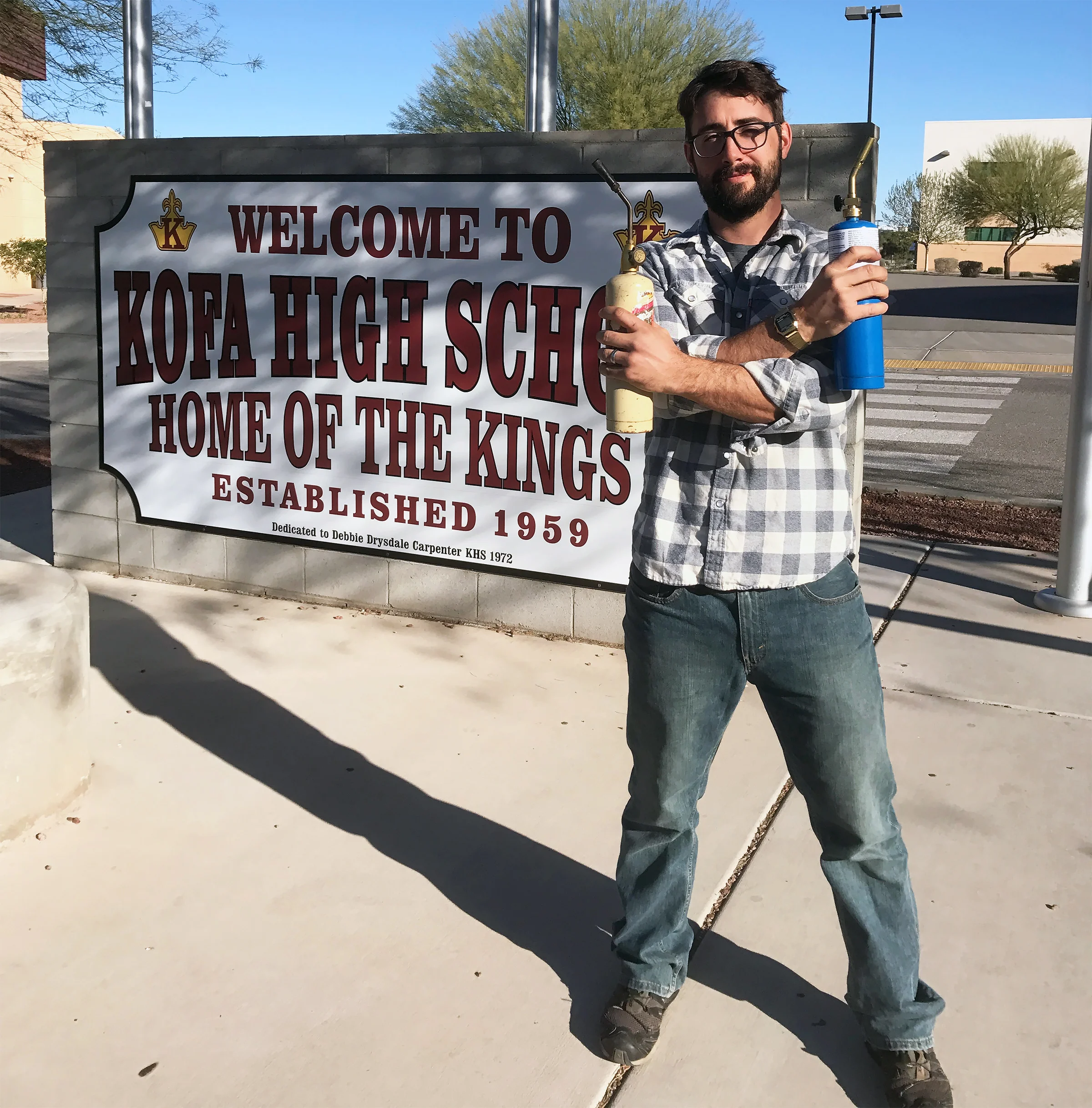 Kofa High School Visit | Yuma, Arizona