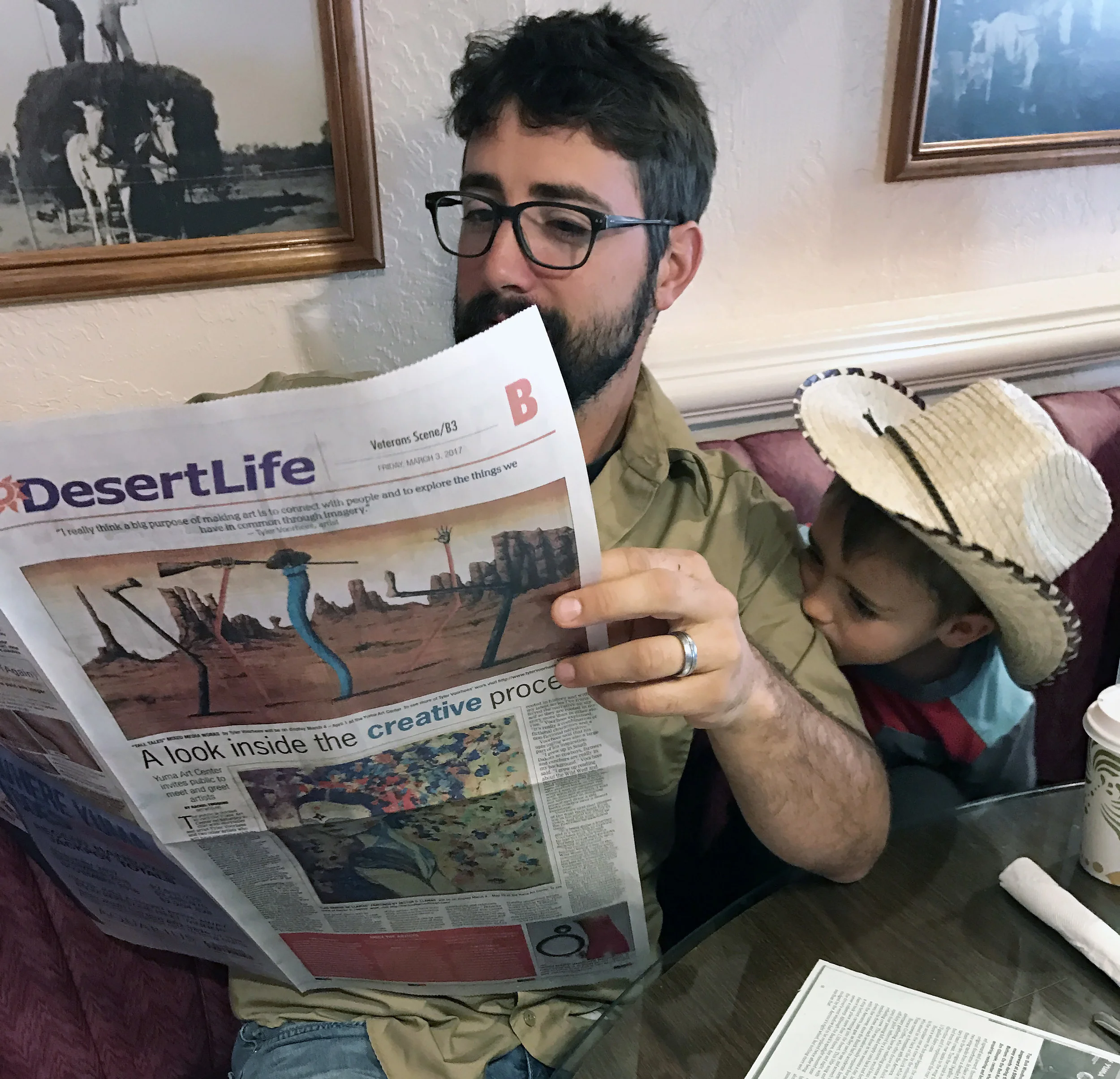 Article in the Yuma Sun, Desert Life Section | Yuma Landing Bar & Grill | Yuma, AZ
