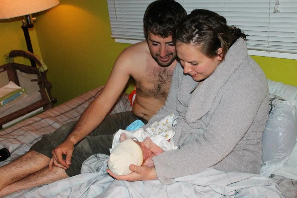 The birth of our first son, Ivan Lee. - April 2013 - Lyons, Colorado