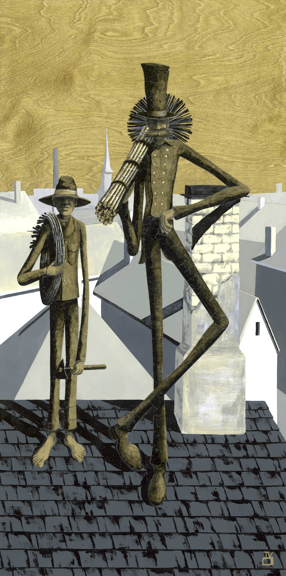 The Chimney Sweep & Climbing Boy