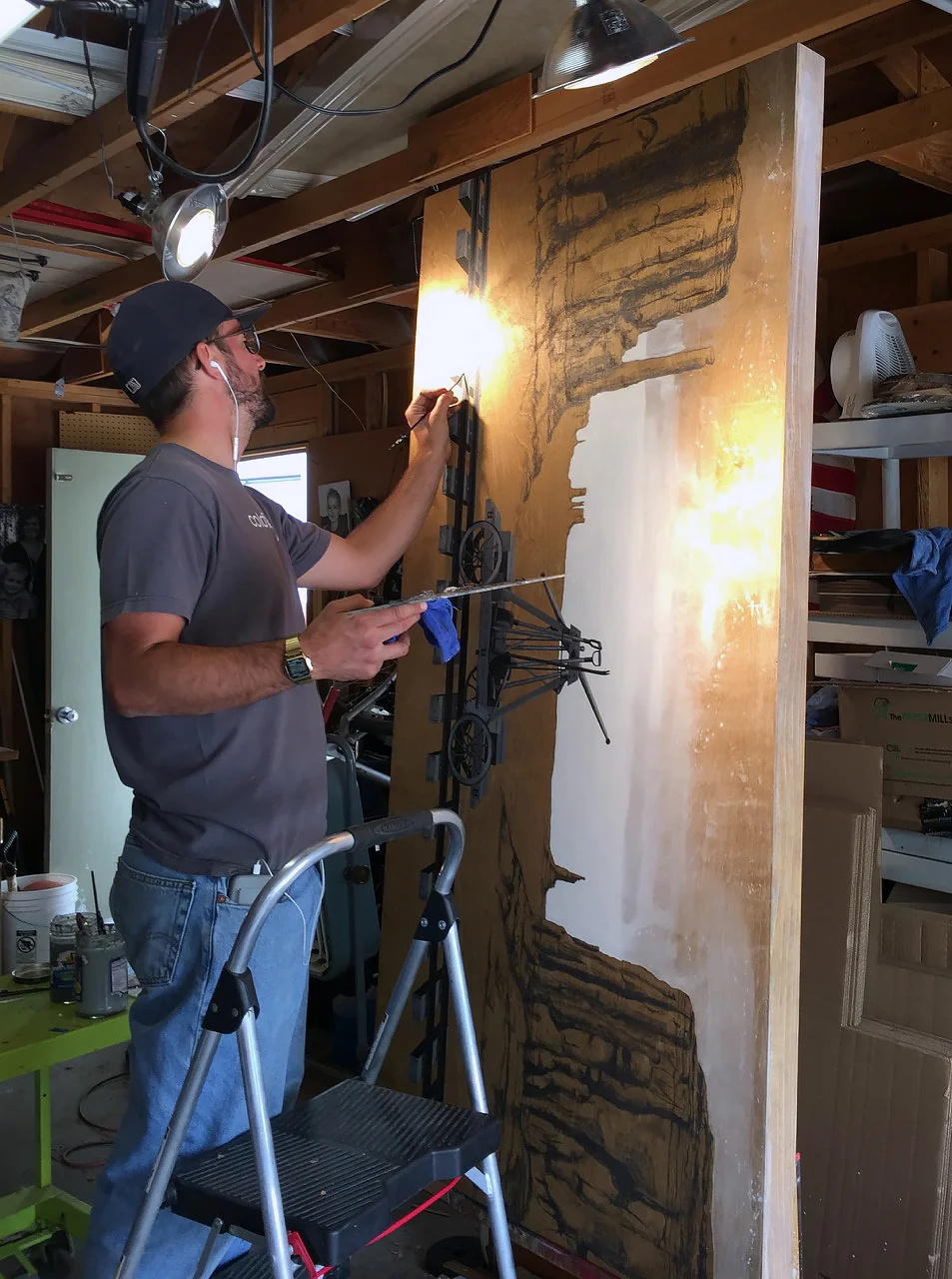 Garage studio - no heat, ac, or insulation | Fort Collins, CO