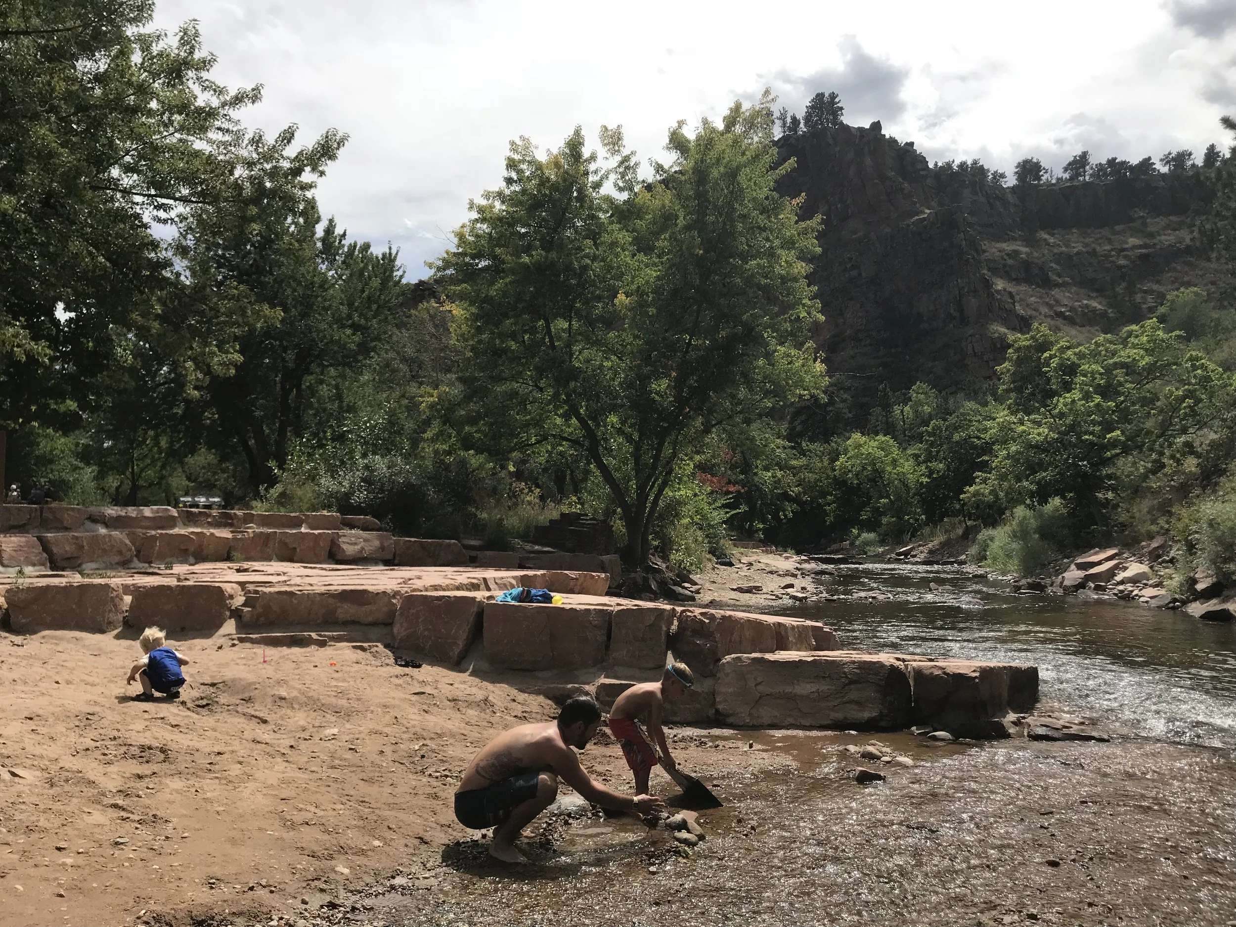 River beach | Lyons, CO | August