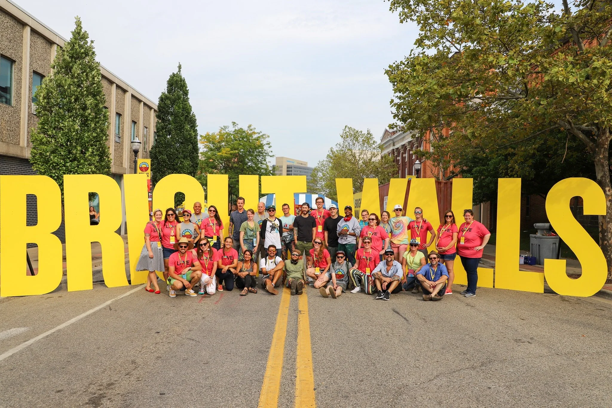 The Bright Walls crew!