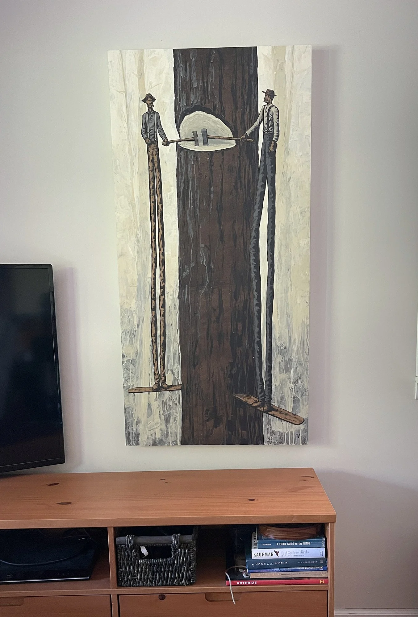 close view of the axmen painting.jpg
