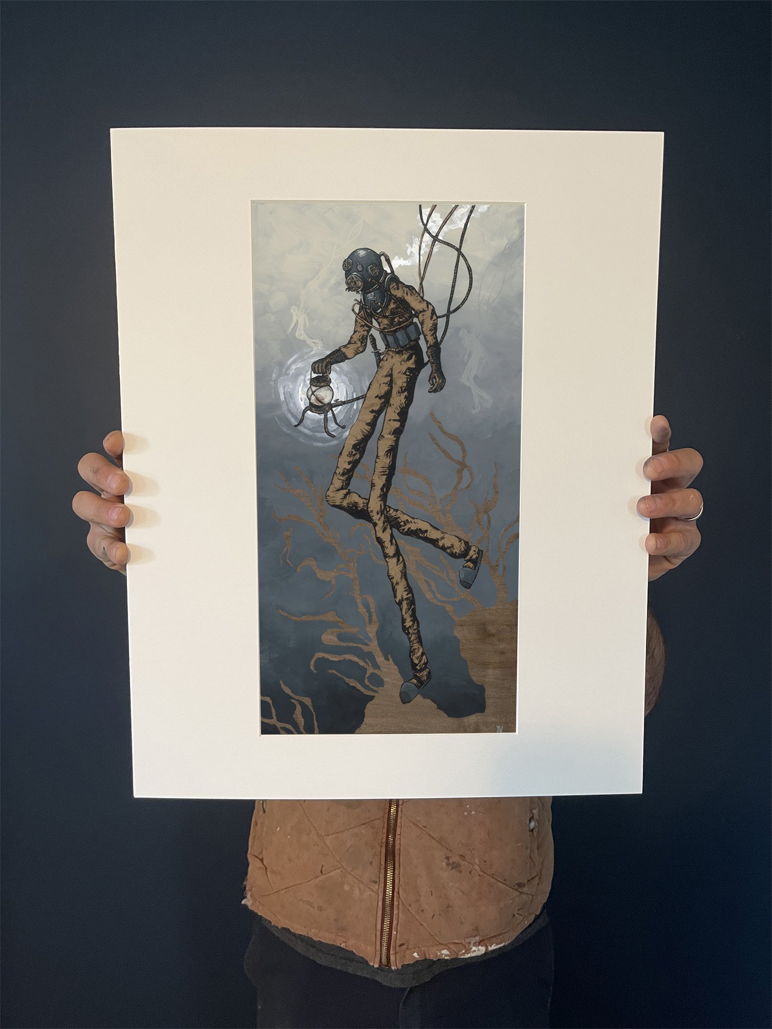 matted print of the deep sea divers.jpg