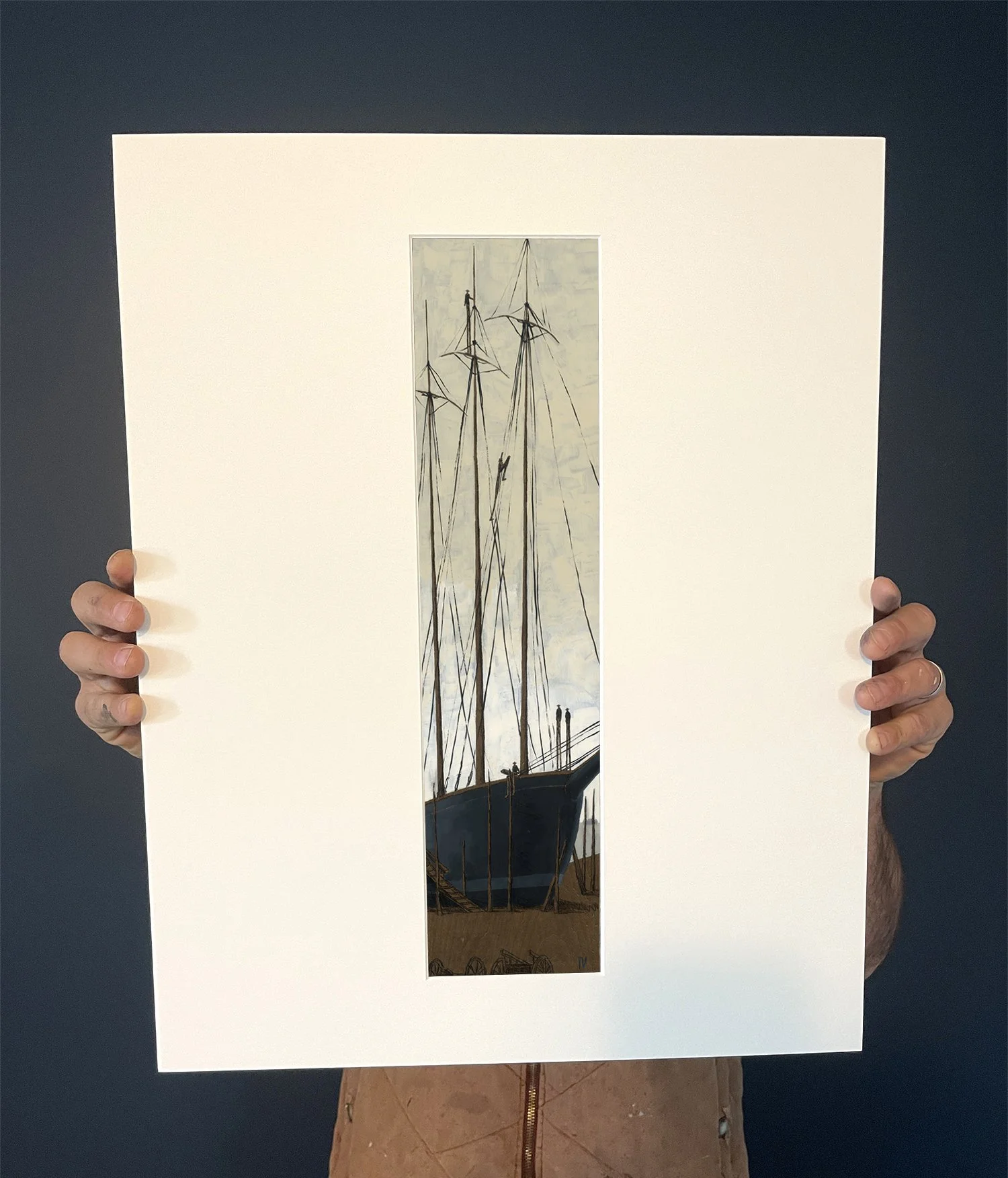 matted print of the shipbuilders ii.jpg