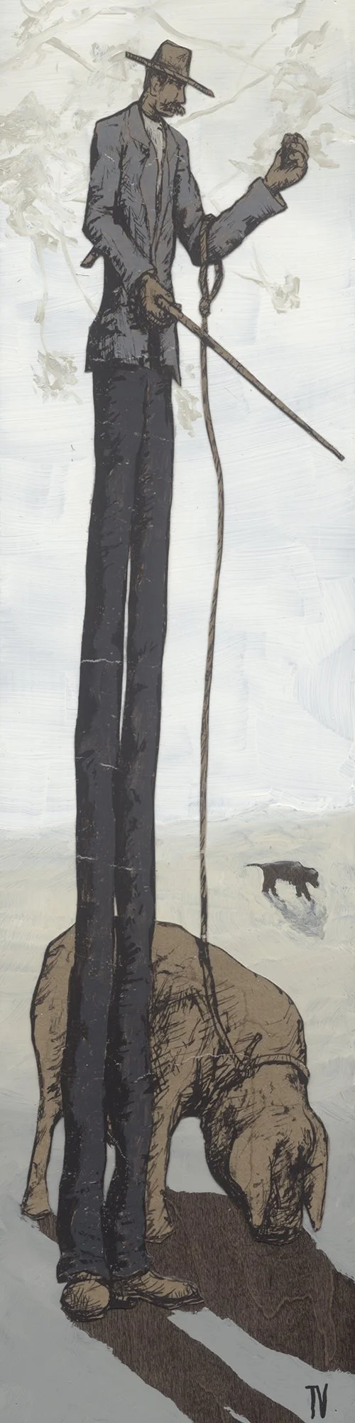 the truffle hunter v painting by tyler voorhees.jpg