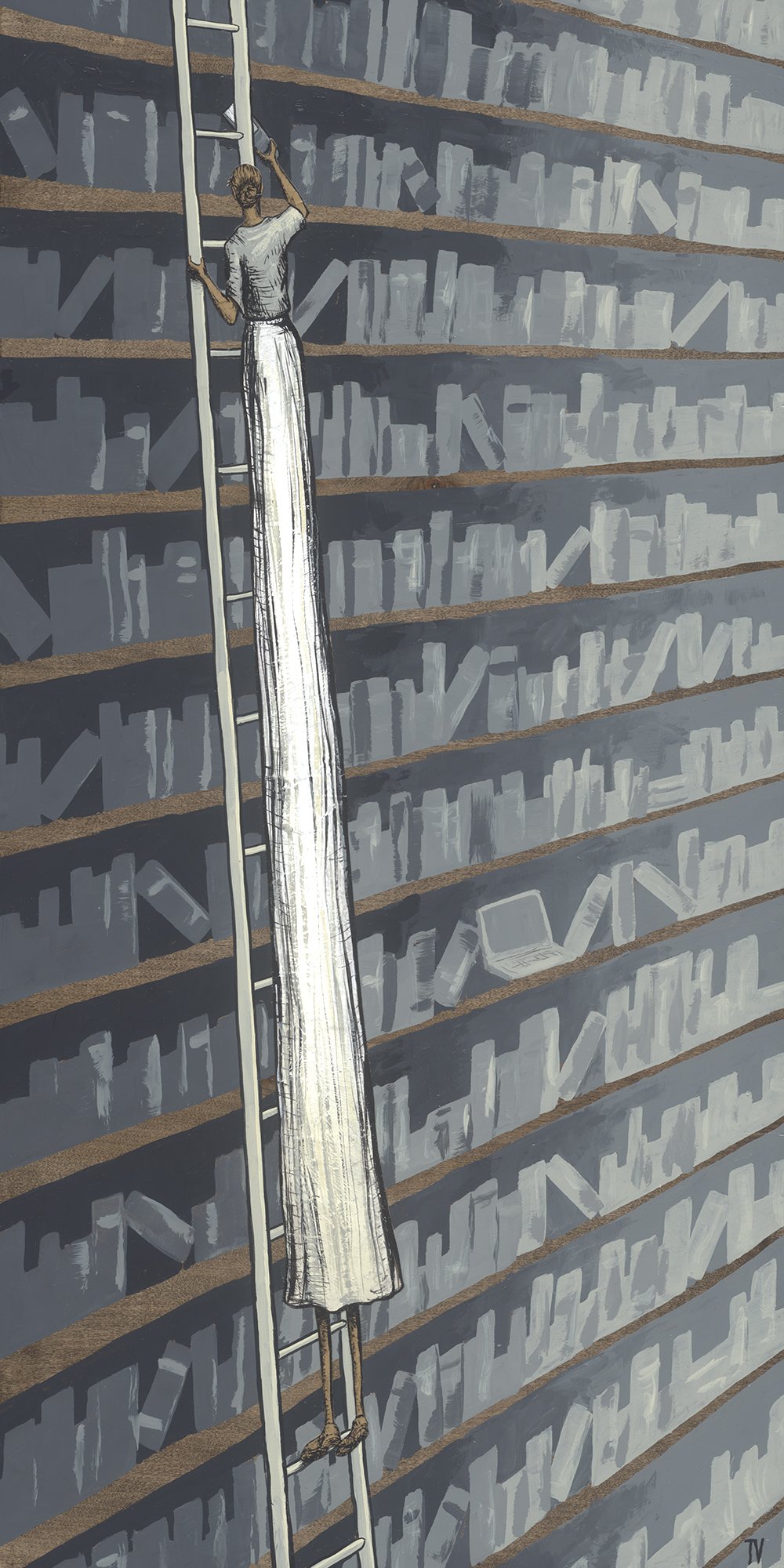 the librarian v painting by tyler voorhees.jpg