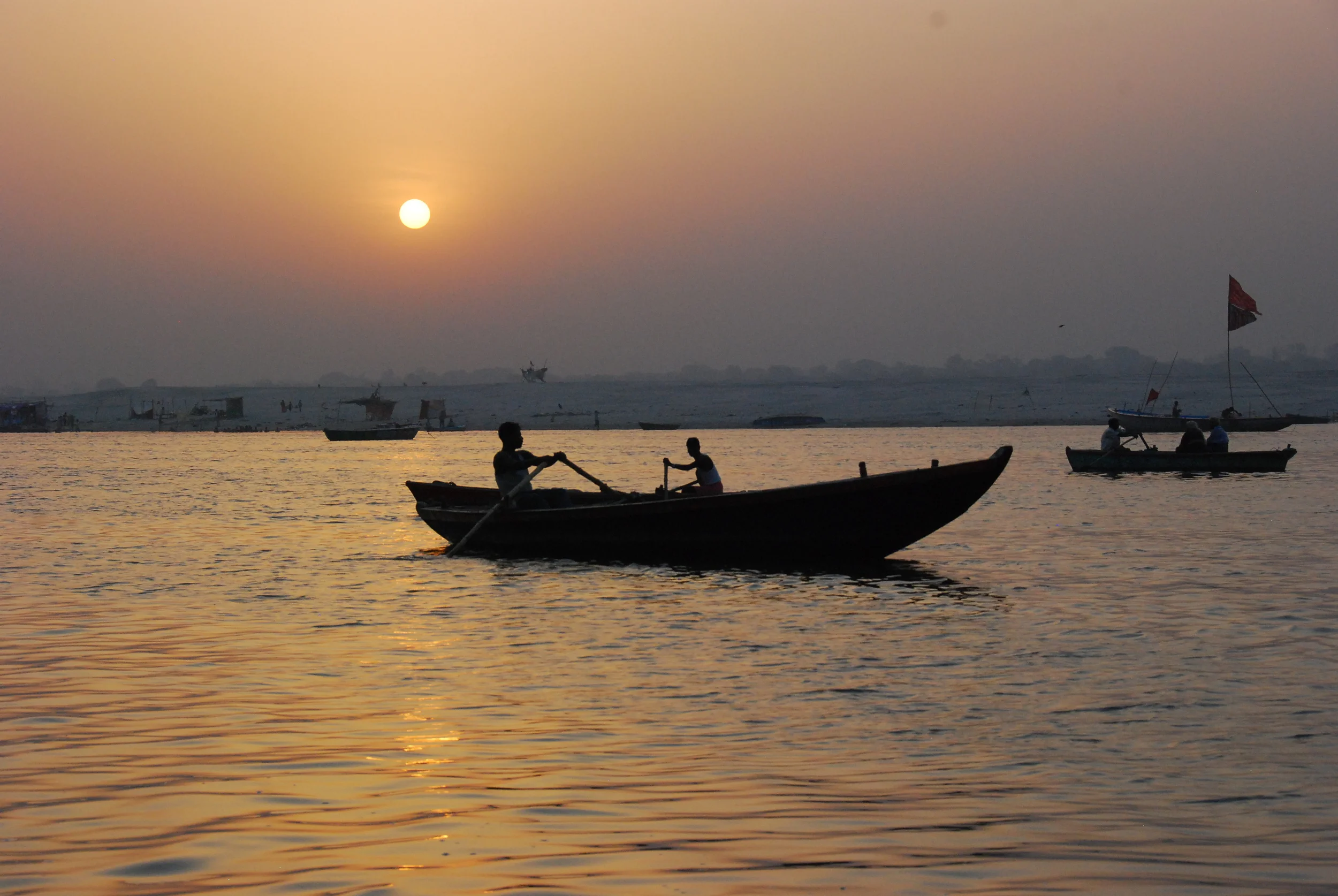 Sunrise on the Ganges, Varanasi