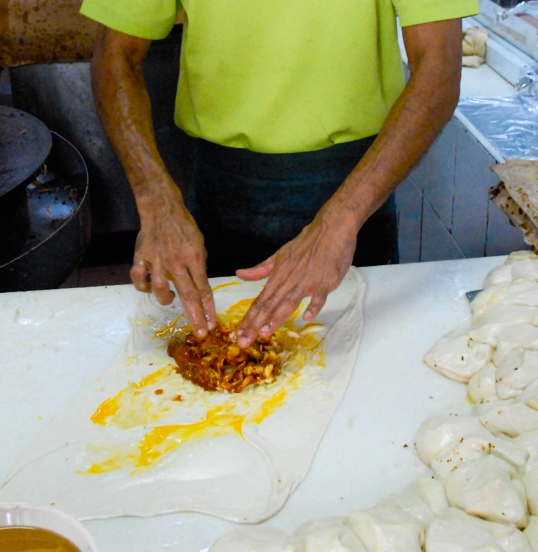 Making murtabaks