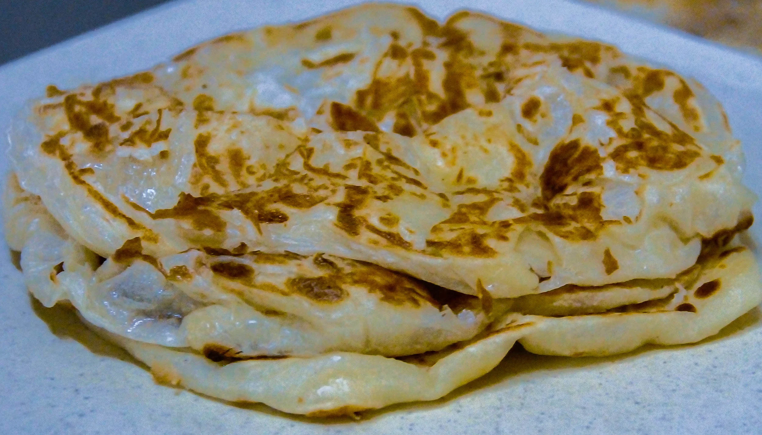 classic roti prata - breakfast of champions.