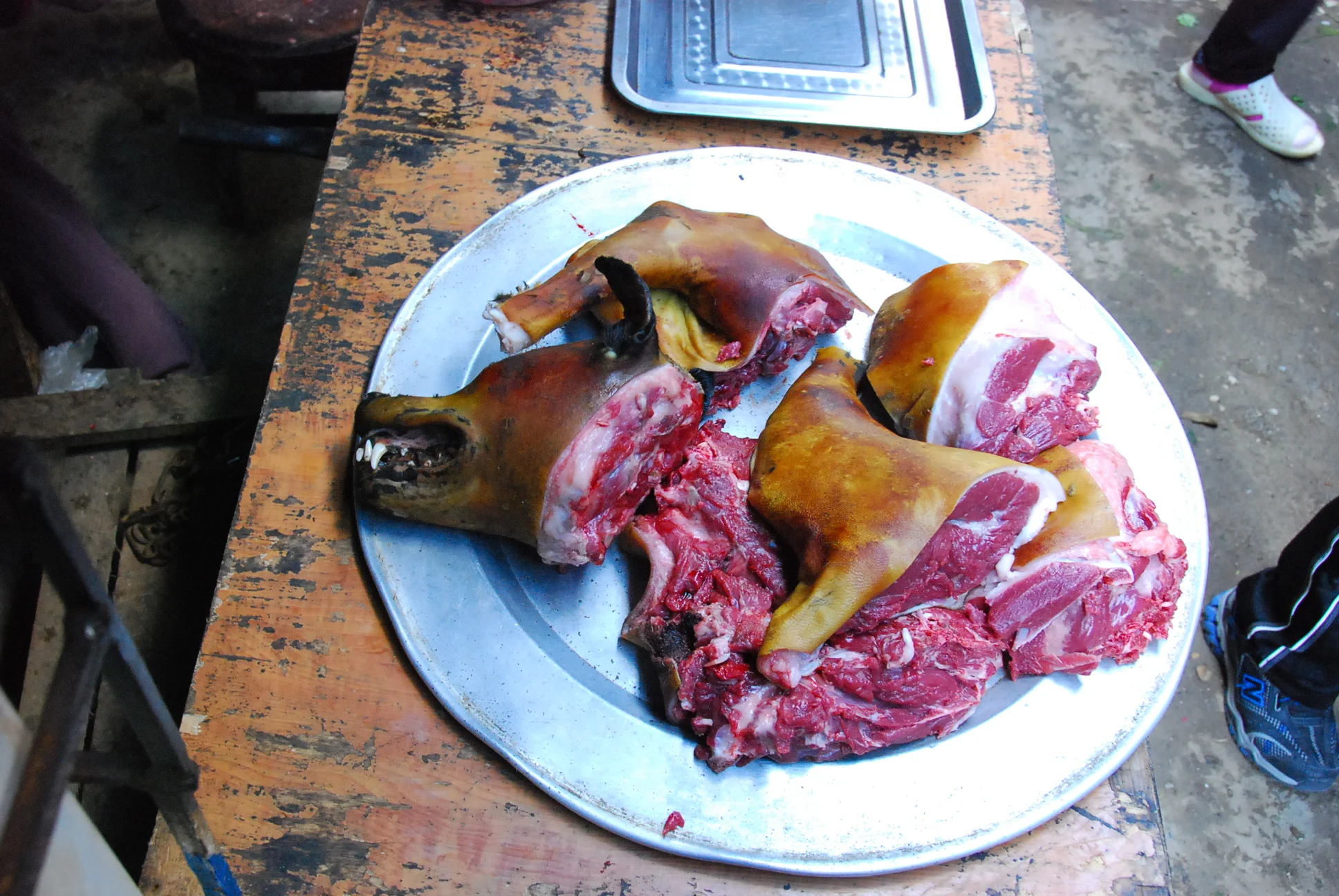 6. Dog Meat at Mkt, Vietnam.JPG