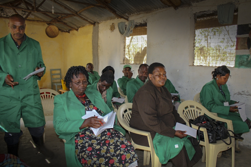 Water Friendly Farmers (WFF) in the classroom at NECC