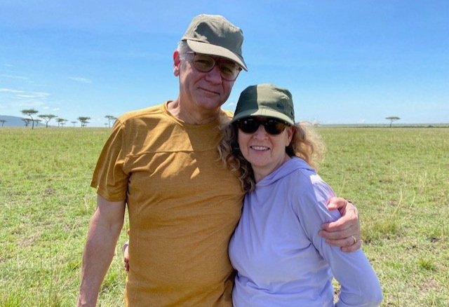 Photographer Thom Goertel with wife Carol