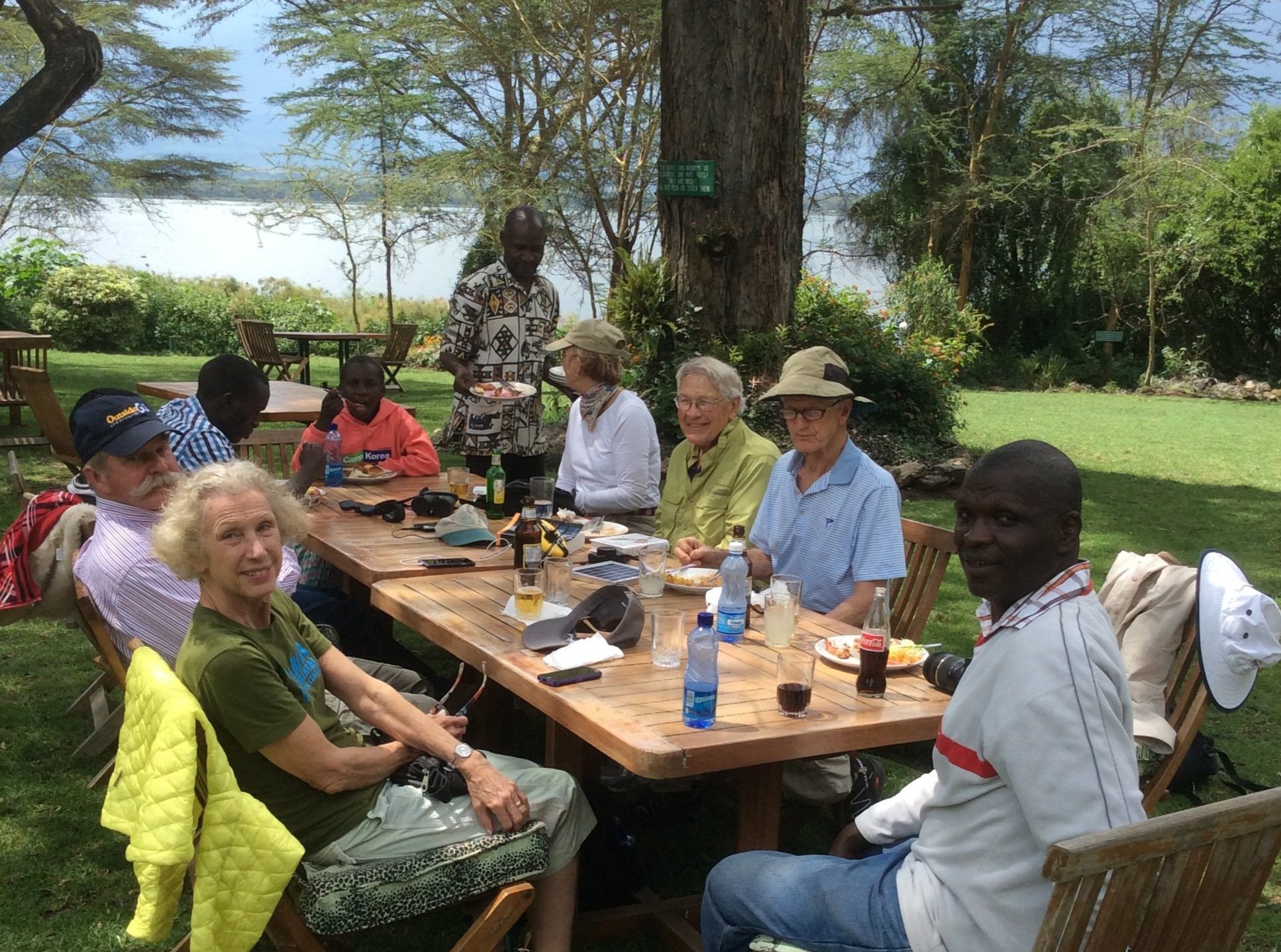 Lunch with friends from USA