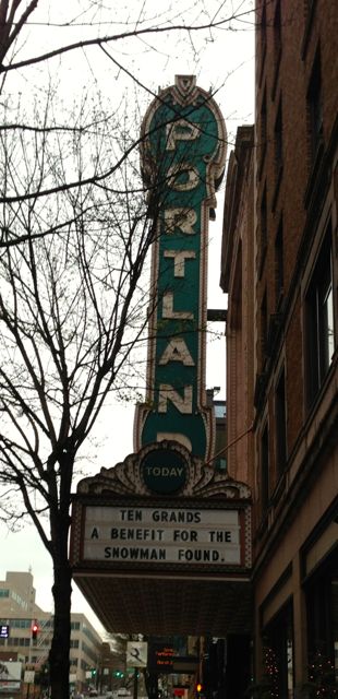 Arlene Schnitzer Concert Hall's Iconic Portland Marquee 