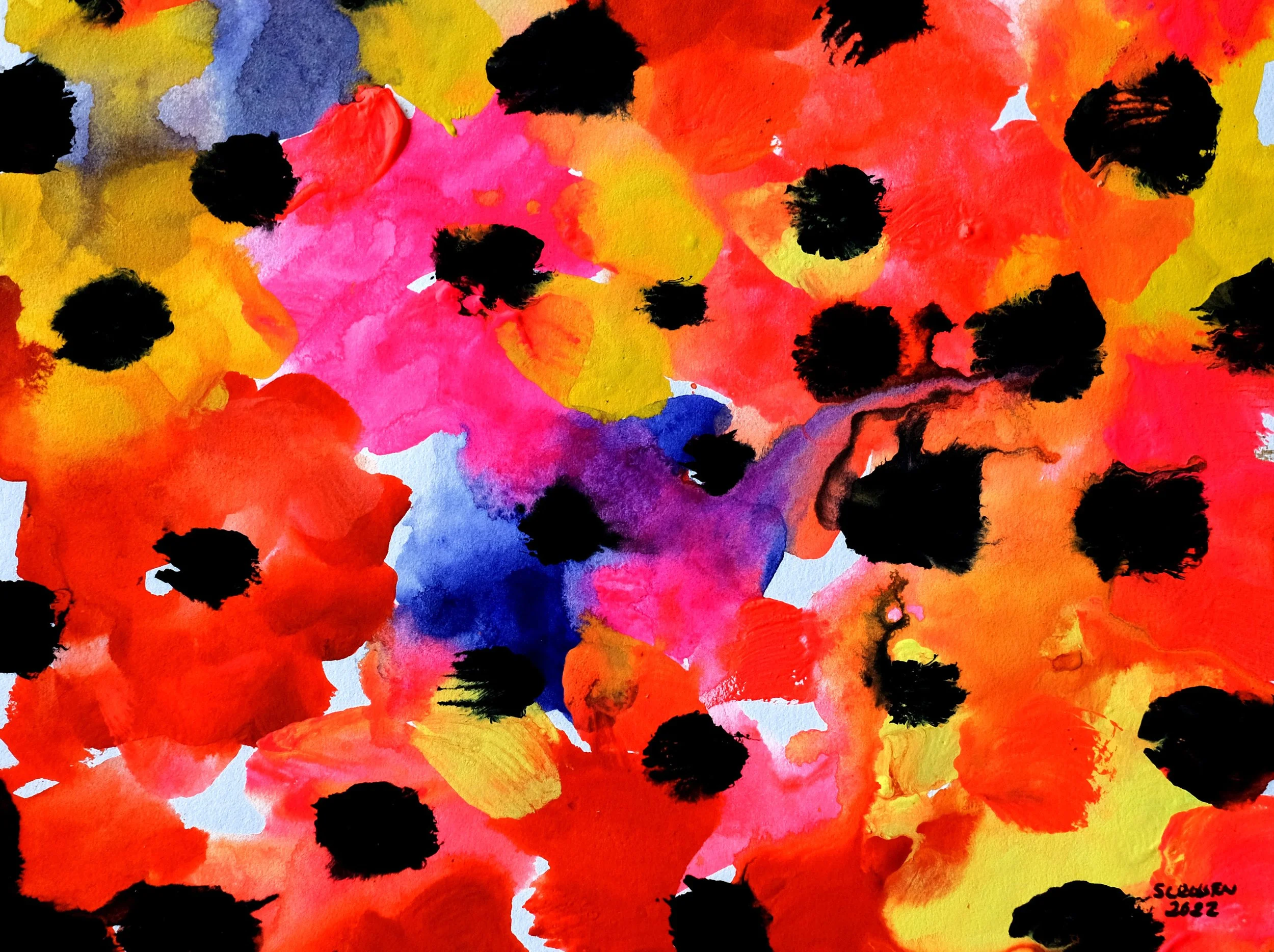 Poppies 5"x7"