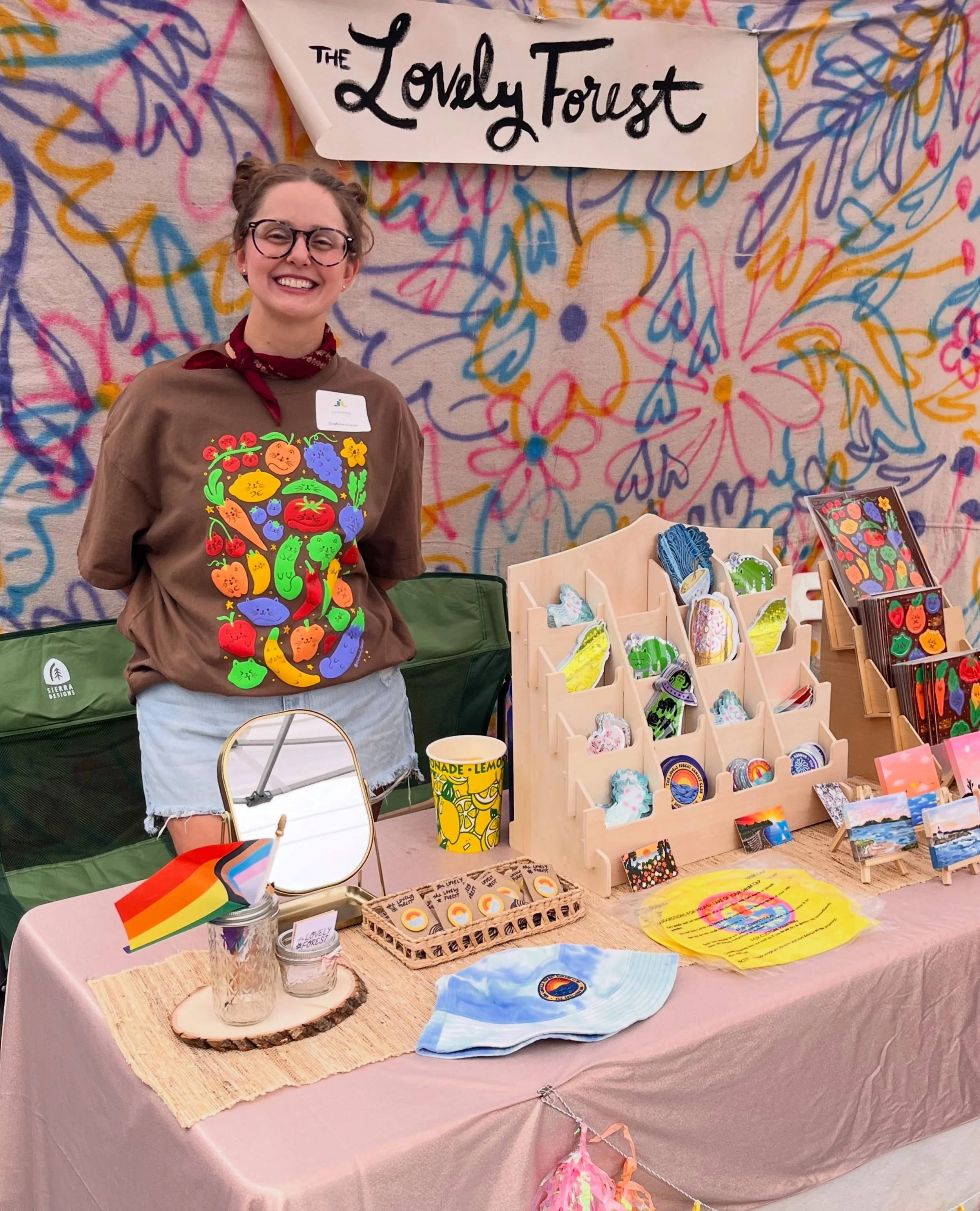 Kitty Garden T-Shirt