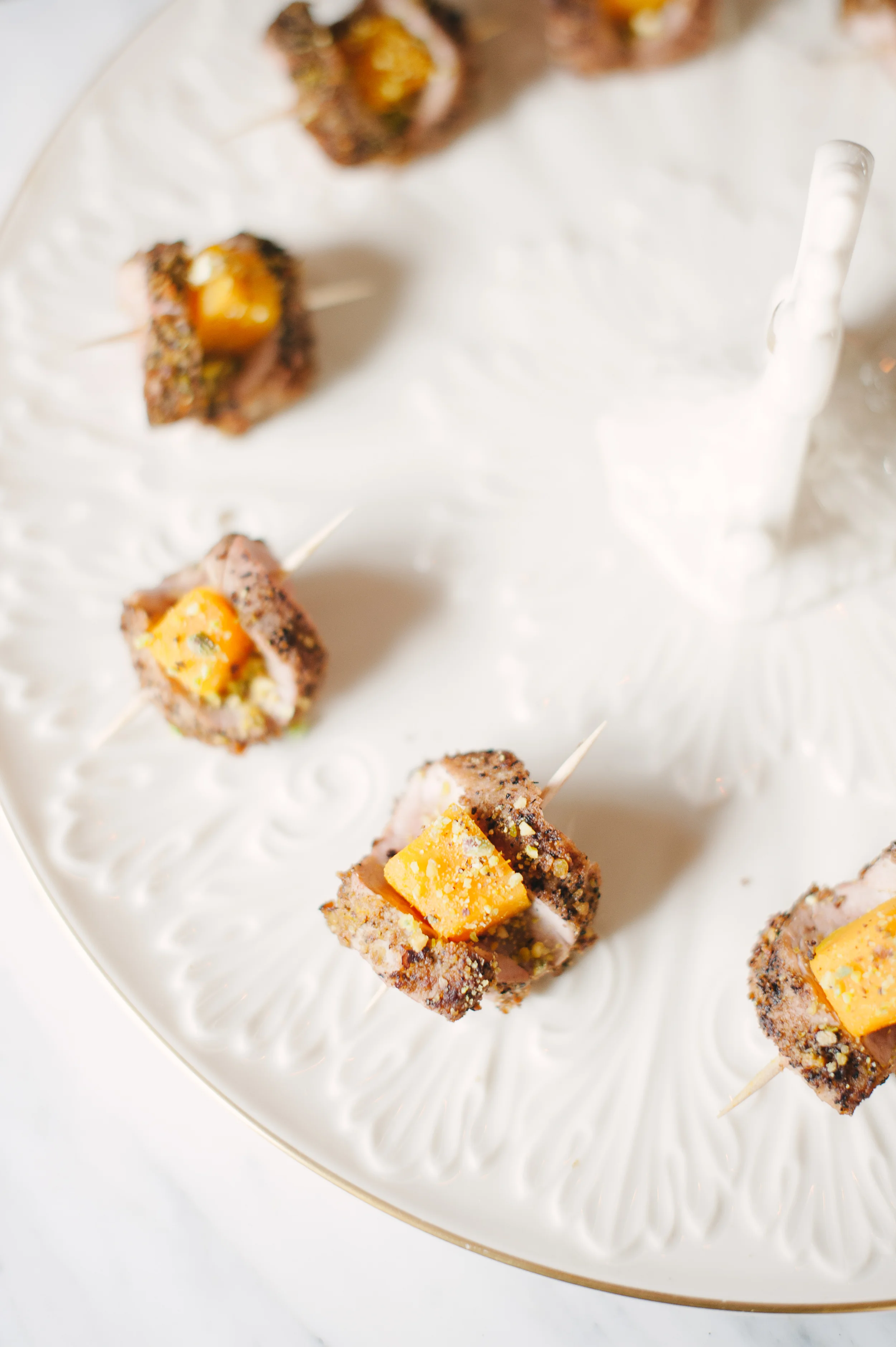 Pork Tenderloin with Honey Orange and Butternut Squash