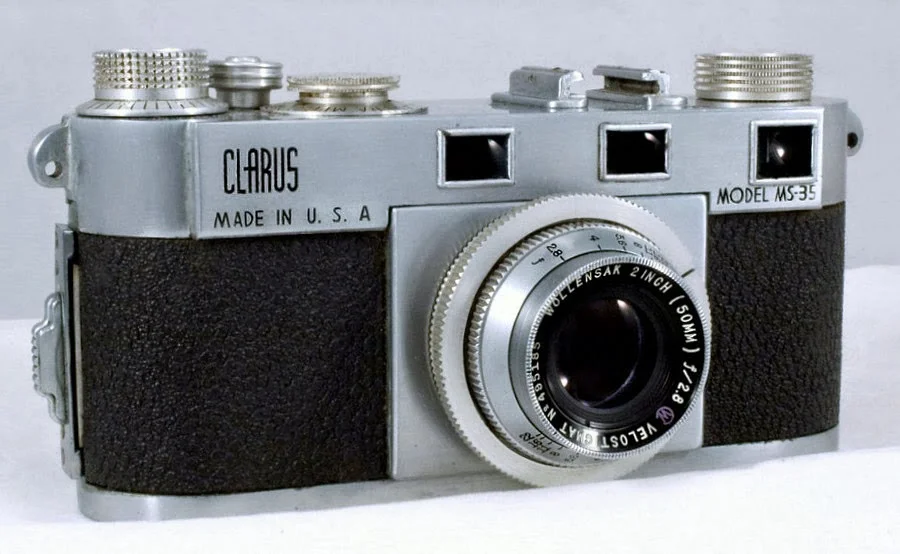 An early Clarus MS-35 model with the stock 2" lens. Photo: Genazzano @fotki.com