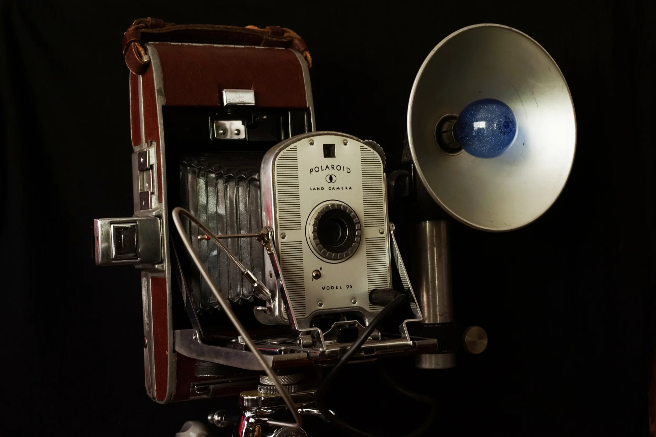 Photography: History of Polaroid Cameras - Model 95 Land Camera