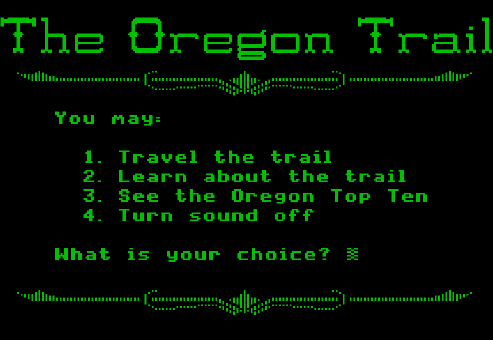 Westward Expansion: The Oregon Trail — The Daily Tofu