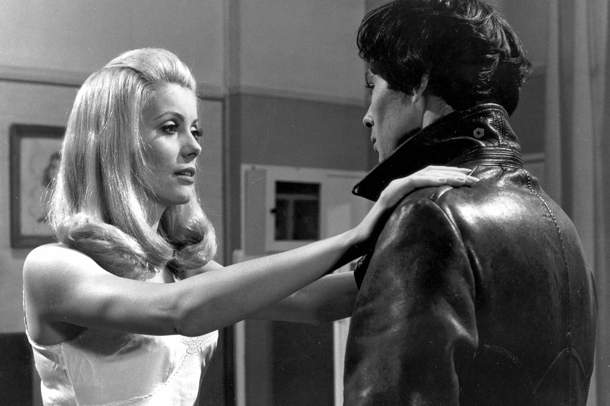 Séverine Serizy (Catherine Deneuve) and her husband Pierre (Jean Sorel) in Belle de Jour "Beauty of the Day" (1967)