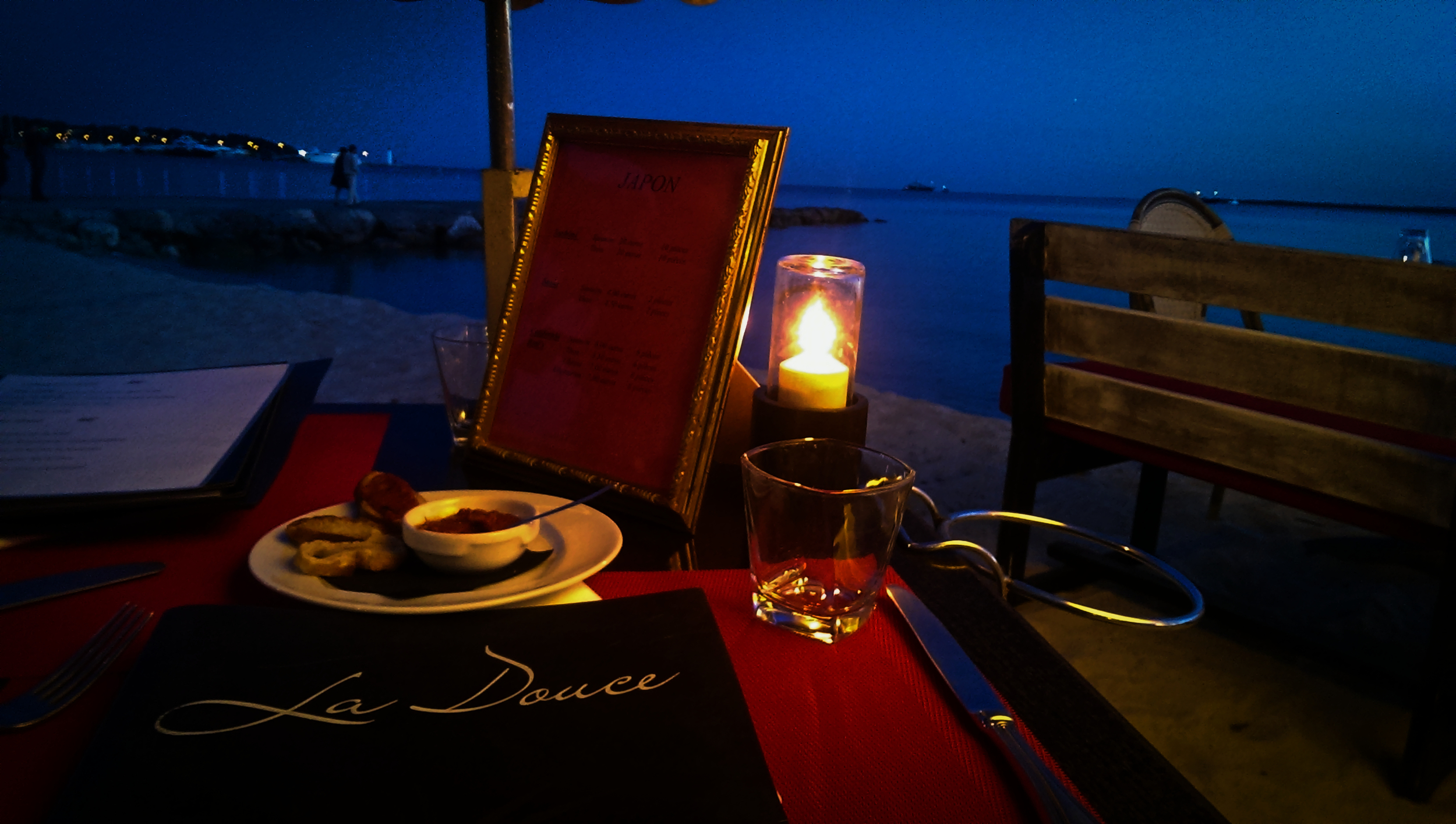 The food and views were great though. Photo: Allison Launay