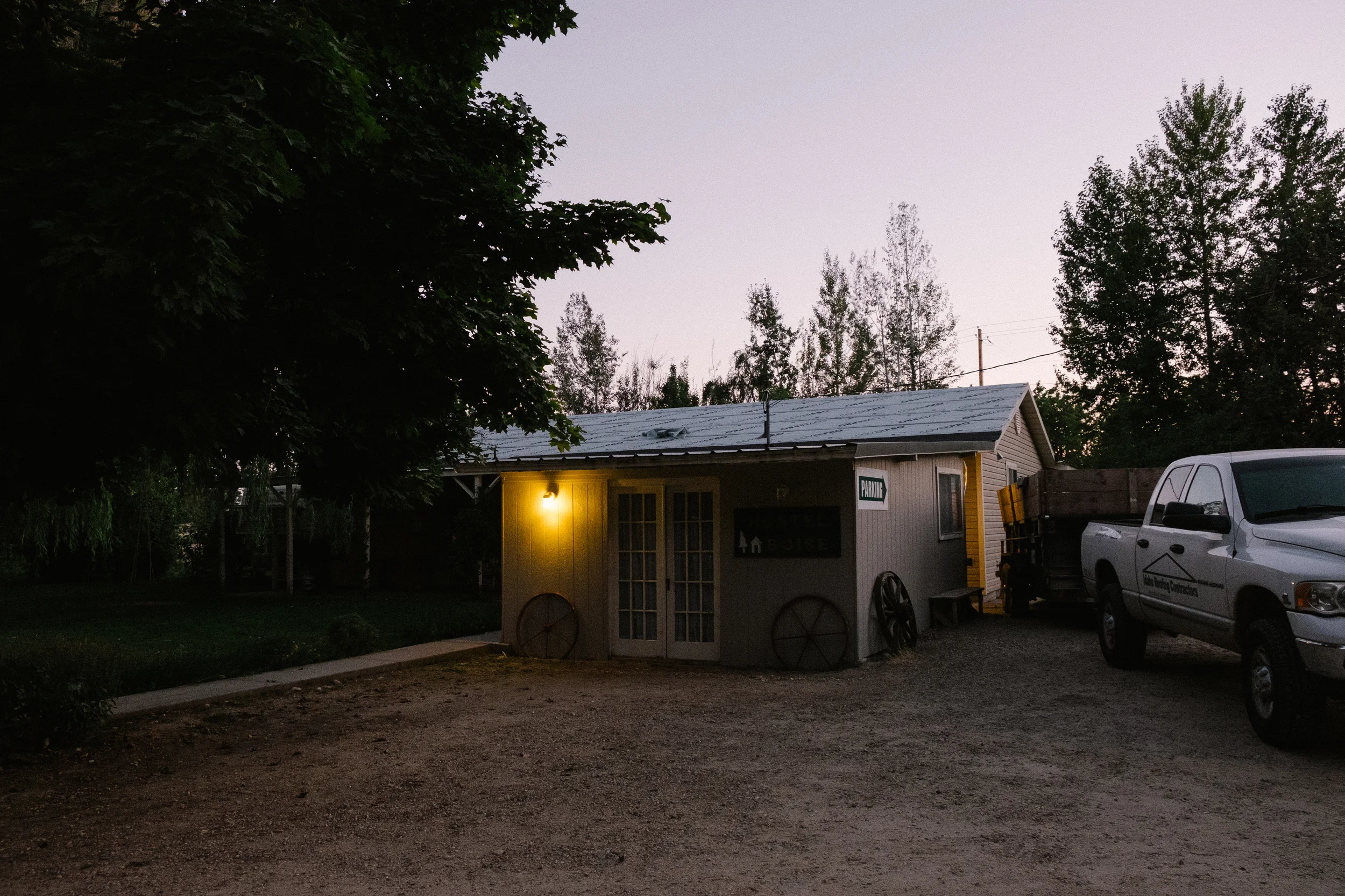 Our lodging for the night at Hostel Boise just outside of town in the city of Meridian, Idaho