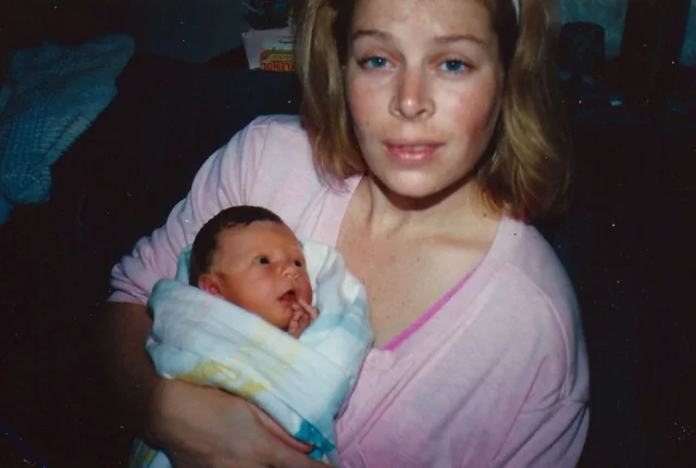 Zenna James - One week old. I needed sleep!