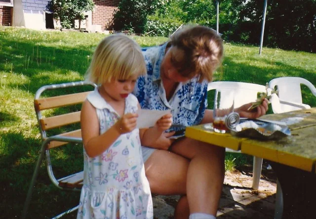 Showing me a drawing.