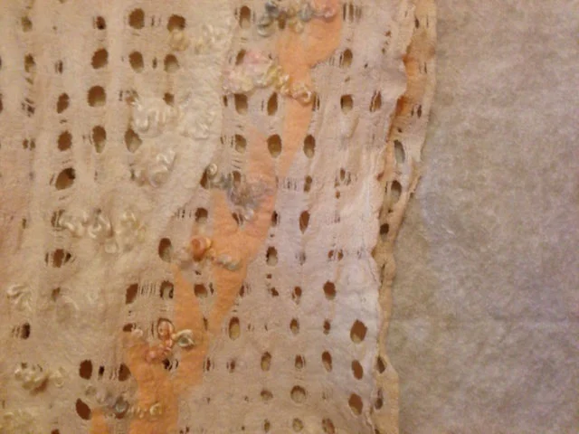 Wedding Shawl, detail.