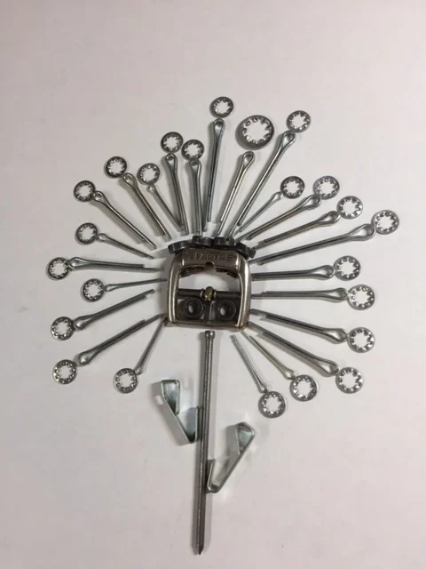 Made something easy … Cotter pins drove the project