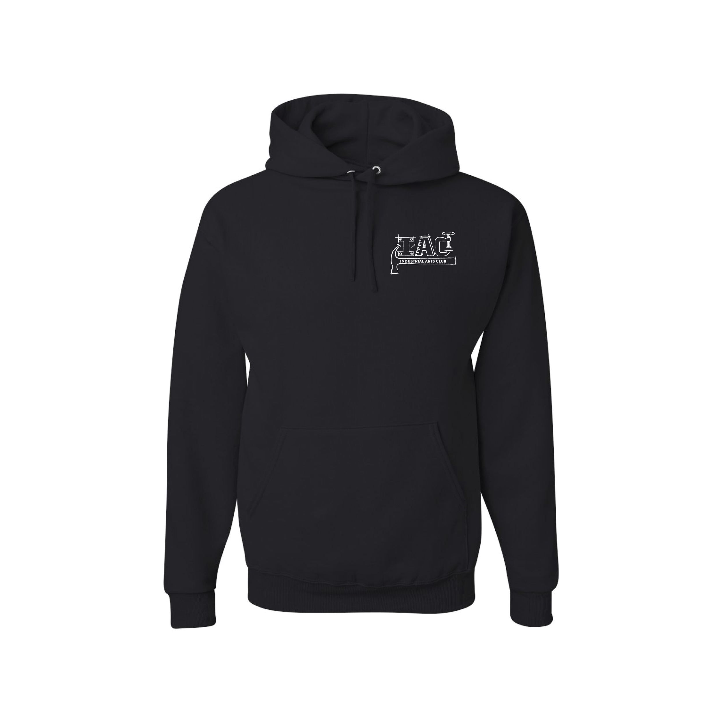 INDUSTRIAL ARTS CLUB - BLACK HOODIE