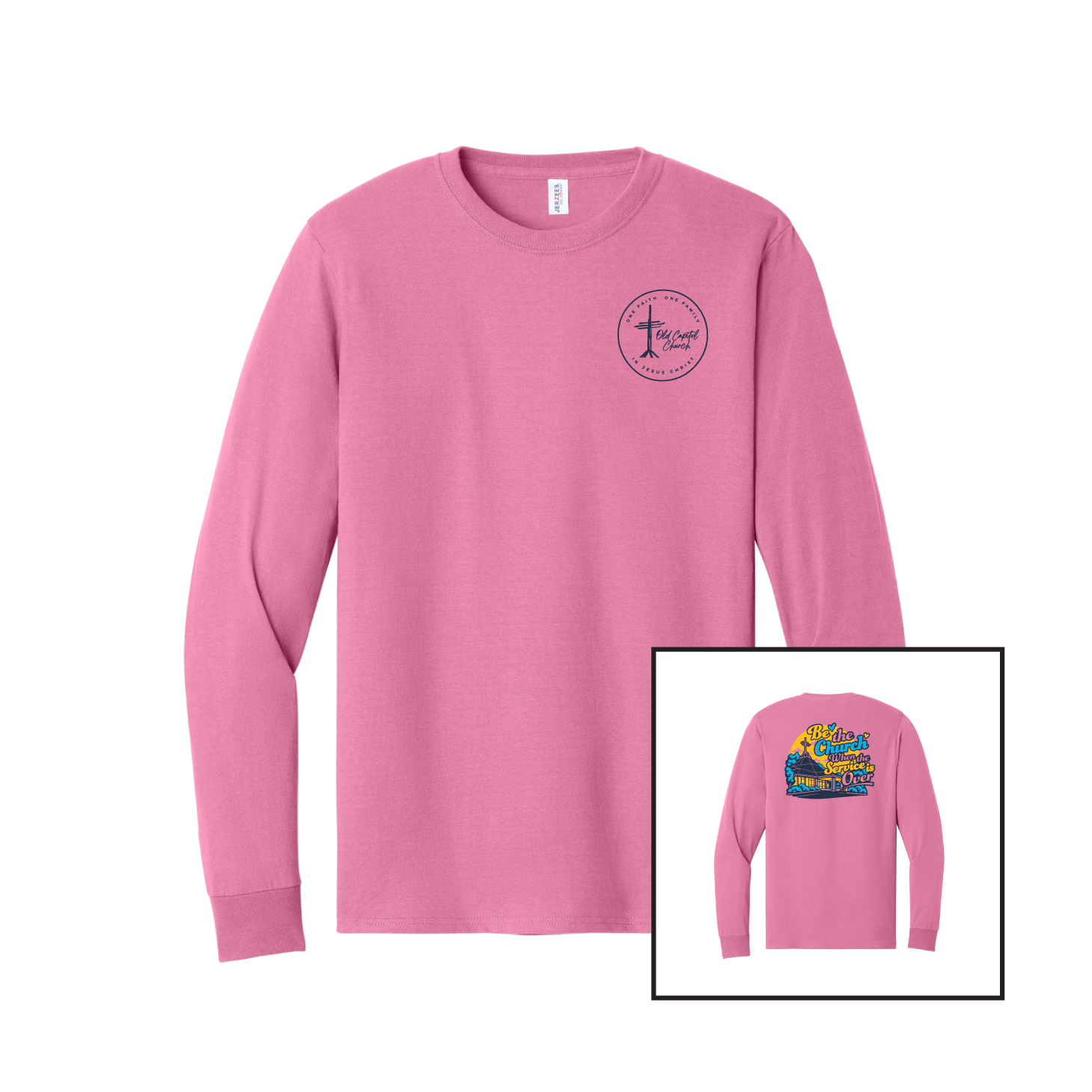 OCC - BE THE CHURCH - LONG SLEEVE SHIRT
