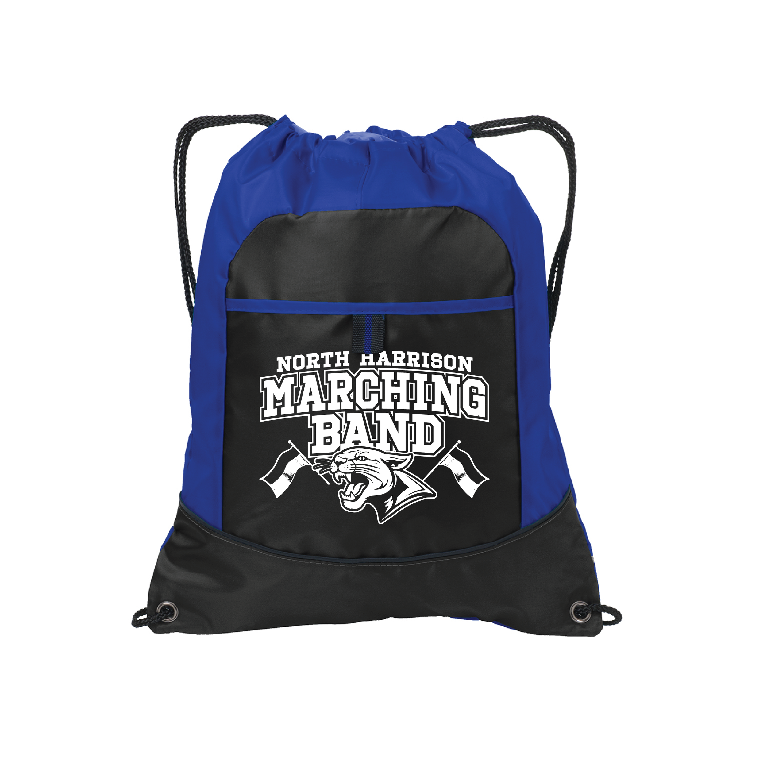 NORTH HARRISON MARCHING BAND 2026 - CINCH BAG