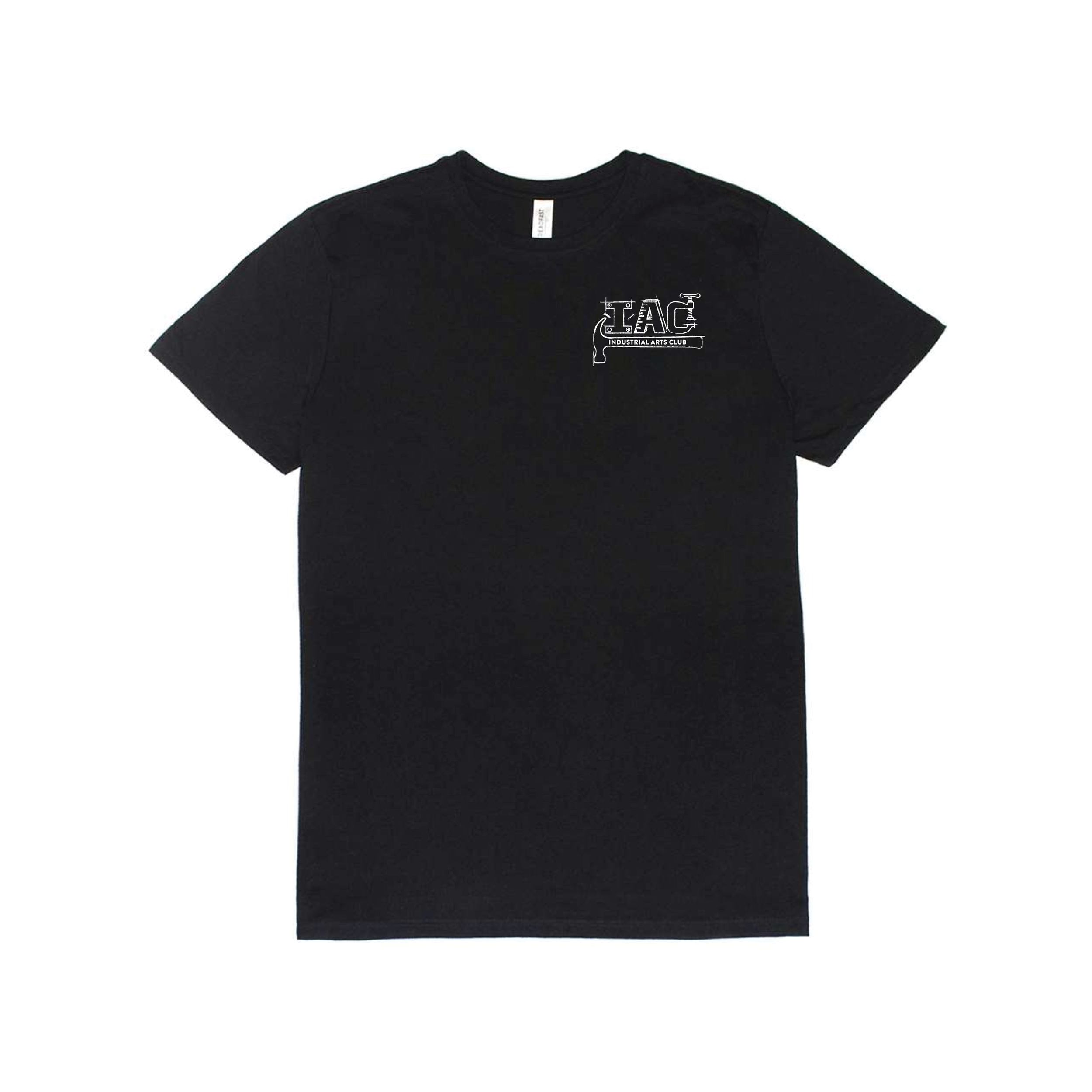 INDUSTRIAL ARTS CLUB - BLACK T-SHIRT
