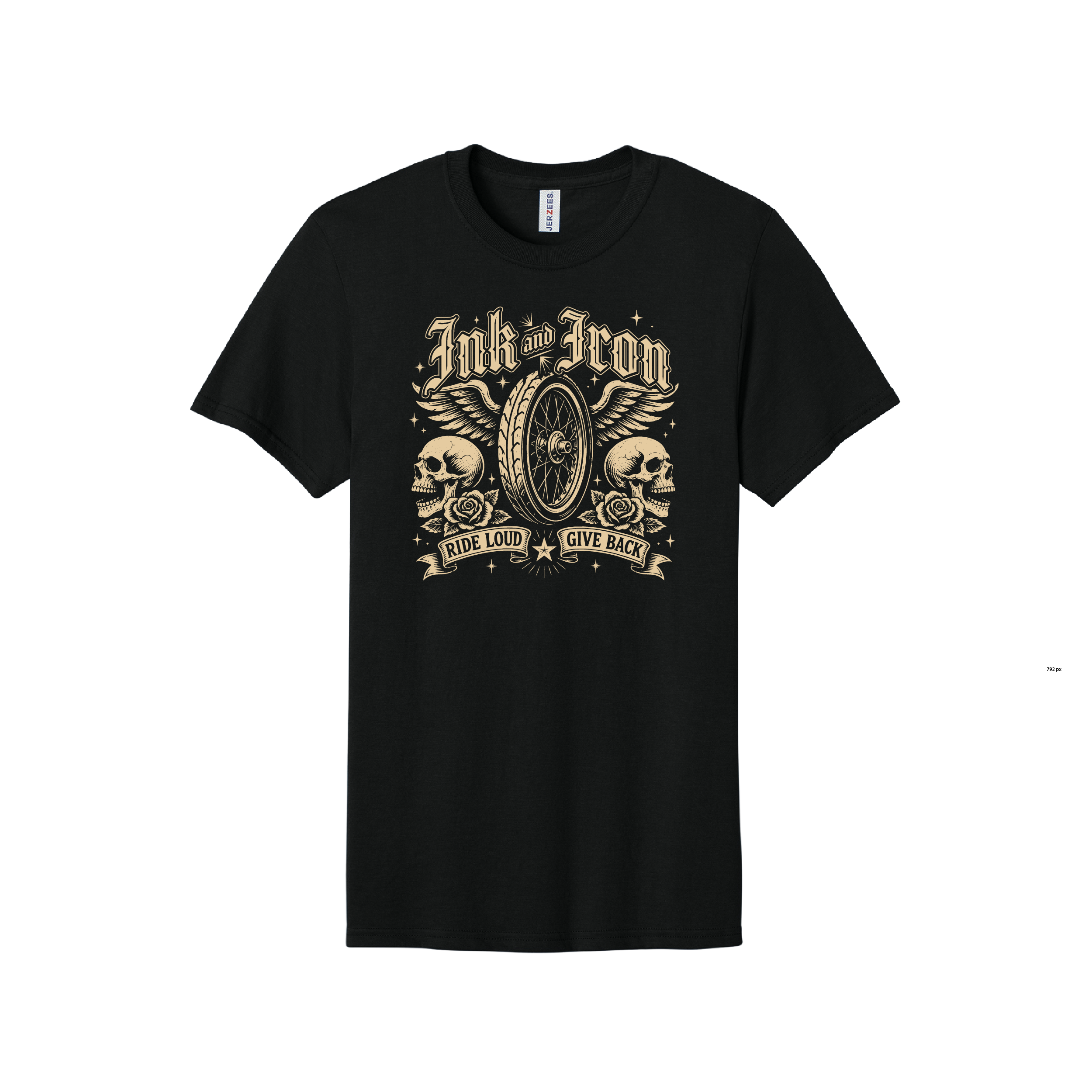 INK & IRON 2026 RIDE LOUD TEE - YOUTH / ADULT
